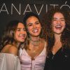 Bruna Marquezine prestigia show de Anavitória com look romântico e moderninho neste sábado, dia 22 de dezembro de 2018
