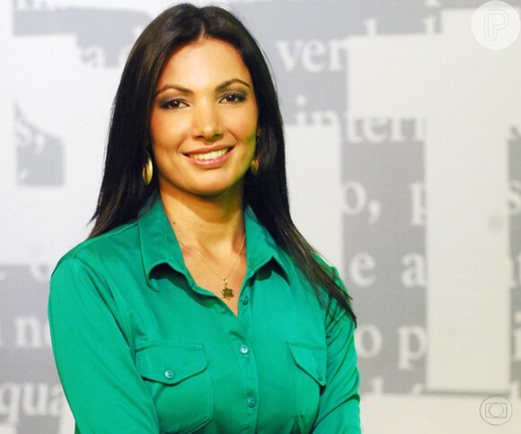Patricia Poeta está na TV Globo desde 2000