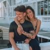 Gabi Brandt e Saulo Pôncio estão de casamento marcado no Copacabana Palace, na próxima sexta-feira, 18 de janeiro de 2018
