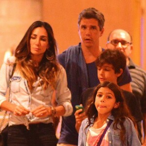 Marcio Garcia e Andreá Santa Rosa são pais de quatro filhos