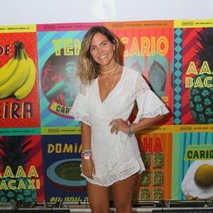 Carol Sampaio escolheu uma produção all white para o último Verão do Spanta