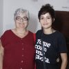 Avó de Nanda Costa, Maria Inês acompanha atriz à apresentação de Lan Lanh no Rio
