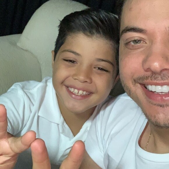Wesley Safadão é pai de Yhudy, de 8 anos, fruto da relação com Mileide Mihaile