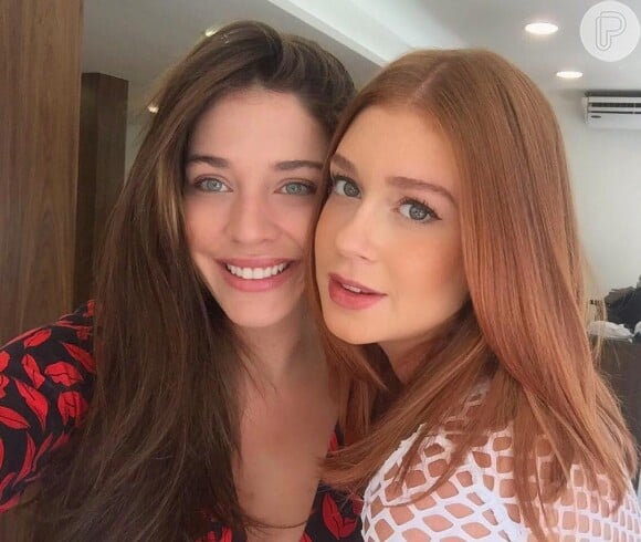Luma Costa fez uma postagem no Instagram defendendo a amiga Marina Ruy Barbosa depois de ela ganhar unfollow de diversas famosas