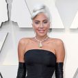Lady Gaga brilhou no tapete vermelho do Oscar 2019 realizado neste domingo, 24 de fevereiro de 2019