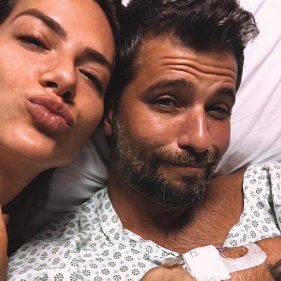 Giovanna Ewbank se pronunciou sobre cirurgia de Bruno Gagliasso nesta quinta-feira, 28 de fevereiro de 2019