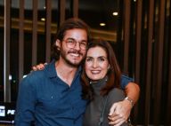 Fátima Bernardes exibe leque com foto de Túlio Gadêlha e fã elogia: 'Muito amor'