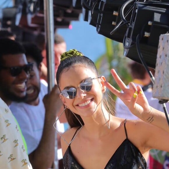 Bruna Marquezine curtiu o carnaval de Salvador