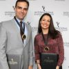 Tadeu Schmidt e Patricia Poeta foram para Nova York para participar da premiação do Emmy Internacional nesta terça-feira, 30 de setembro de 2014