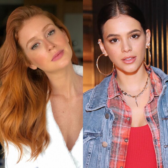 Marina Ruy Barbosa faz apelo diante de comparações com Bruna Marquezine nesta quinta-feira, dia 14 de março de 2019