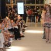 Sophia Abrahão desfila no evento Iguatemi Fashion Day, no shopping Iguatemi Ribeirão Preto