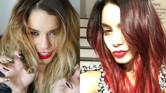 Vanessa Hudgens radicaliza e pinta cabelos de vermelho. Confira a transformação!
