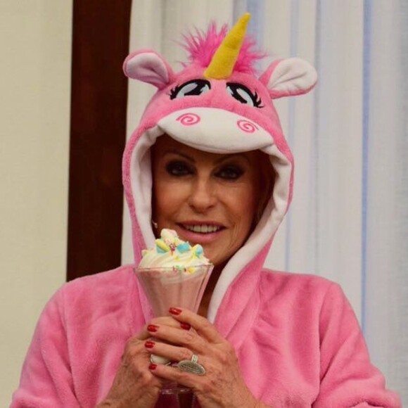 Ana Maria Braga mostra sempre seu lado simpático e engraçado em seu programa 'Mais Você'.