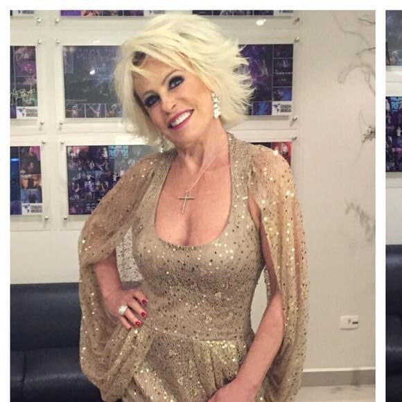 Brilho, decotes e roupas justas de Ana Maria Braga mostram que roupa não tem idade