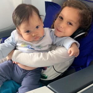 Thyane Dantas é mãe de Dom, de 6 meses, e Ysis, de 4 anos