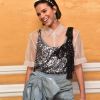 Bruna Marquezine garantiu que se preocupa cada vez mais com moda sustentável durante festa de lançamento da Miu Miu, nesta quarta-feira, dia 03 de abril de 2019