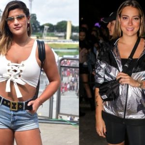 Giulia Costa e Carol Dantas marcaram presença no Lollapalooza deste sábado, 6 de abril de 2019