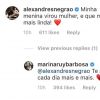 Marina Ruy Barbosa e Xande Negrão se declaram na web