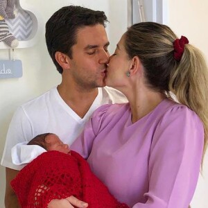 Luma Costa também é mãe de Eduardo, de 3 meses