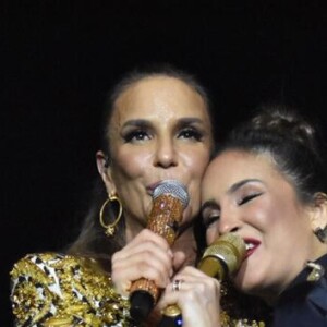 Ivete Sangalo apoiou Claudia Leitte após cantora se envolver em polêmica com Silvio Santos