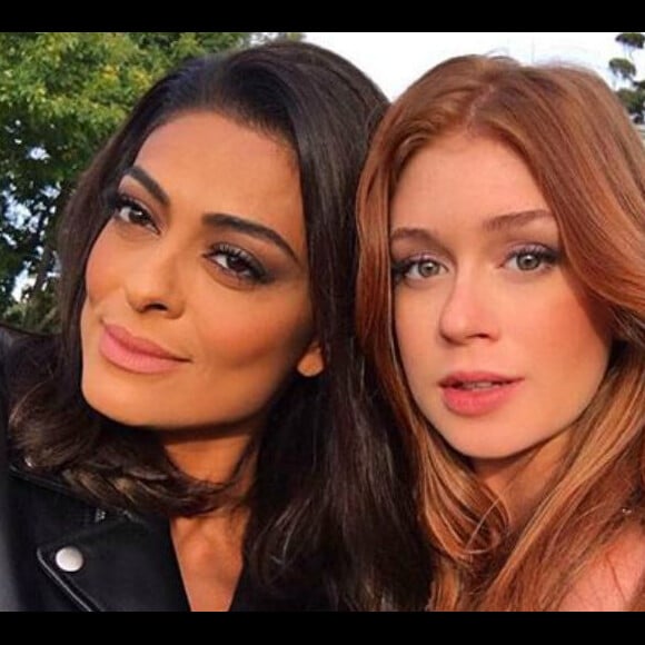 Juliana Paes ironiza unfollow de atrizes em Marina Ruy Barbosa em comentário, em 19 de maio de 2019