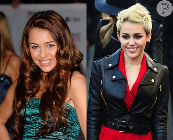 Miley Cyrus ficou conhecida após ser protagonista da série 'Hannah Montana', em 2006. Após o seriado, começou a se dedicar a carreira de cantora