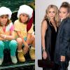 As gêmeas Mary Kate e Ashley Olsen começaram a atuar aos 9 meses na série 'Três é Demais', de 1987. A foto foi tirada em 1994 quando elas tinham 8 anos. O último filme que fizeram juntas foi 'No Pique de Nova York', em 2004