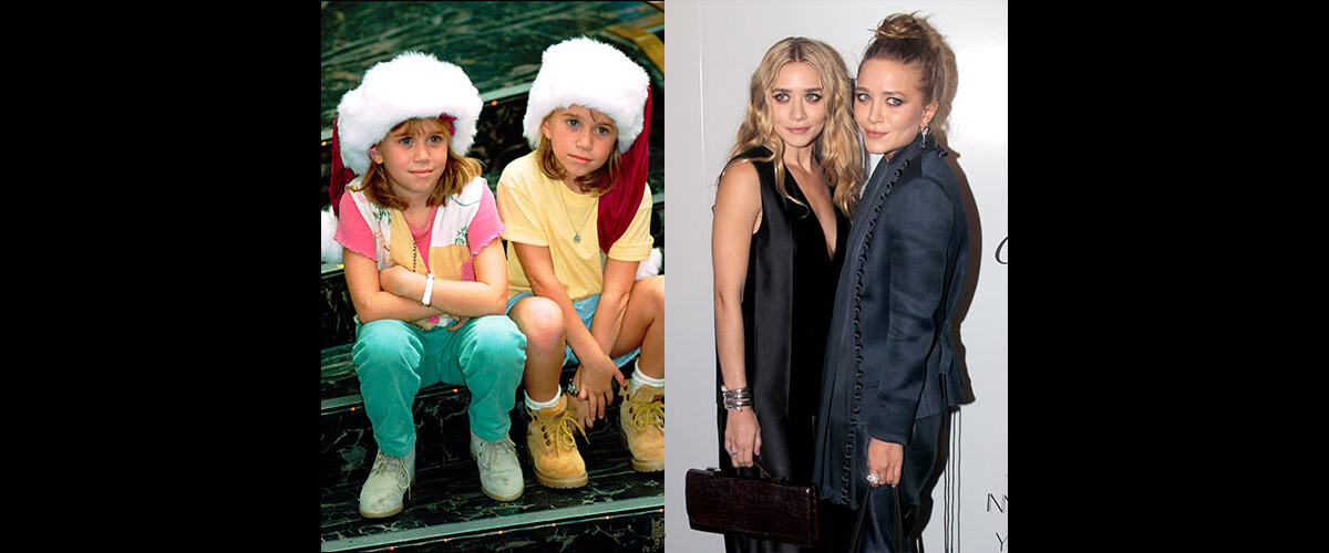 Foto As gêmeas Mary Kate e Ashley Olsen começaram a atuar aos meses na série Três é Demais