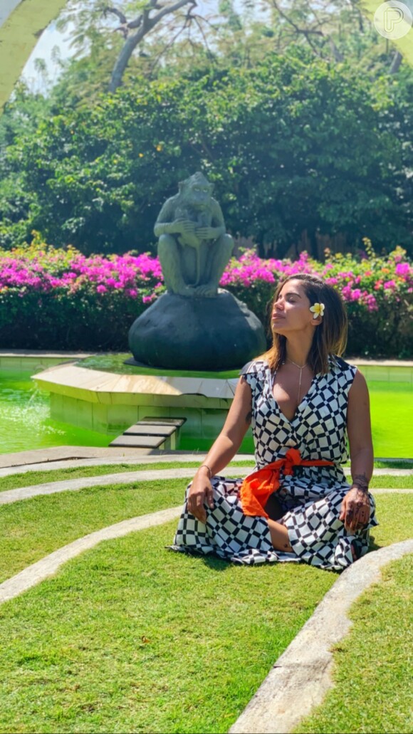 Anitta revela que está vivendo um romance com Pedro Scooby durante viagem por Bali, na Indonésia