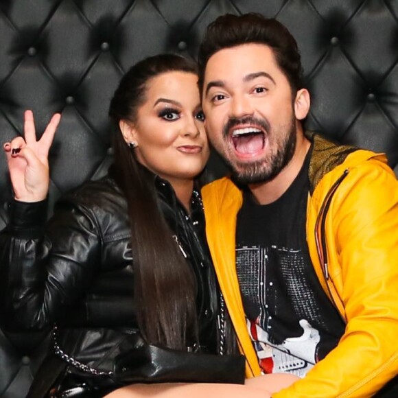 Maiara também passeou com a filha de Fernando Zor, Alice, que completou 5 anos na última semana