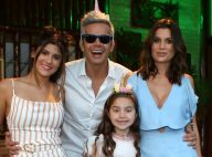 Flávia Alessandra se emociona ao ganhar surpresa das filhas em aniversário