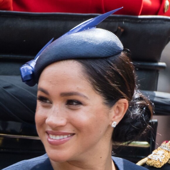 Meghan Markle esbanjou elegância em primeiro evento após o nascimento do filho, Archie, de 1 mês, neste sábado, 8 de junho de 2019