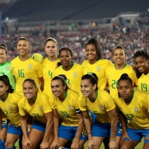 Cristiane marcou os três gols do Brasil diante da Jamaica neste domingo, 9 de junho de 2019