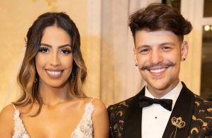 Saulo Poncio filma Gabi Brandt, grávida, com barriga 'em movimento'. Vídeo!