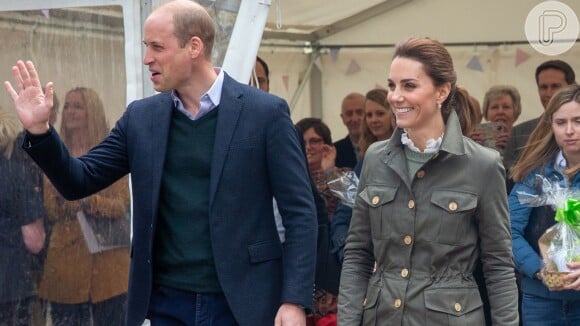 Kate Middleton aposta em look com vibe militar para evento em Cumbria, no Reino Unido, nesta terça-feira, dia 11 de junho de 2019