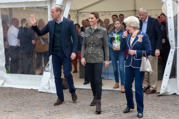 Príncipe William e Kate Middleton prestigiam evento em Cumbria, no Reino Unido, nesta terça-feira, dia 11 de junho de 2019