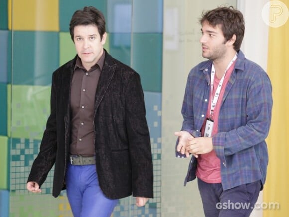 Jonas (Murilo Benício) escolheu Davi (Humberto Carrão) como um dos seus sucessores no reality show 'Geração Brasil'
