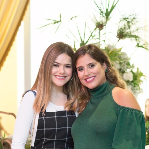 Maisa Silva esteve no chá de bebê de Joaquim