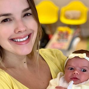 Thaeme Mariôto mostra encontro da filha com o primo neste domingo, dia 16 de junho de 2019