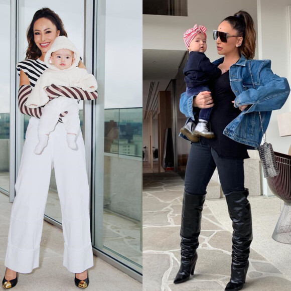 Sabrina Sato é fã de looks cheios para o inverno cheios de estilo para a filha, Zoe, de 6 meses. Veja inspirações nesta sexta-feira, dia 21 de junho de 2019