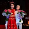 Leona Cavalli recebeu Maria Adelaide Amaral na estreia da peça 'Frida y Diego'