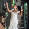 Maria da Paz (Juliana Paes) faz de tudo para o casamento ser perfeito, mas é um desastre na novela 'A Dona do Pedaço'