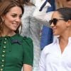 Meghan Makle e Kate Middleton assistiram a final feminina de Wimbledon neste sábado, 13 de julho de 2019