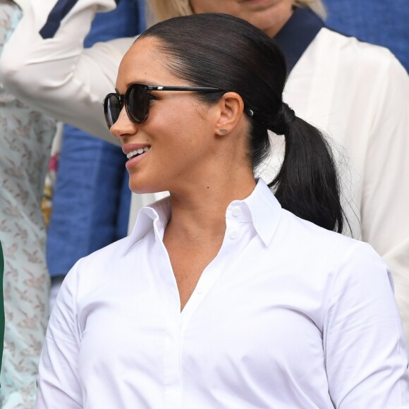 Meghan Makle e Kate Middleton assistiram jogo de Serena Williams em Wimbledon