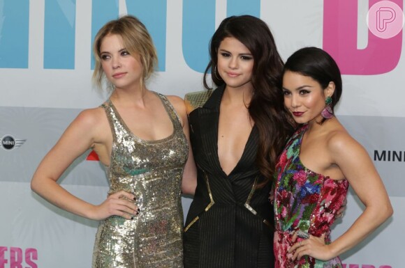 Ashley Benson, Selena Gomez e Vanessa Hudgens protagonizam o filme 'Spring Breakers'