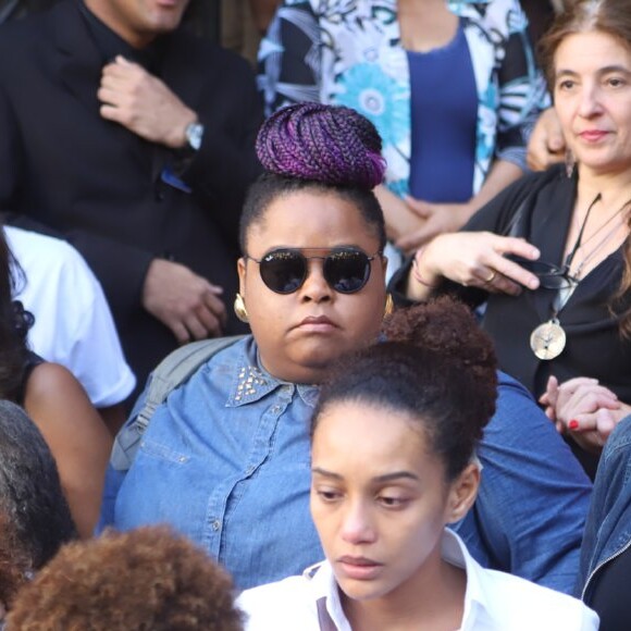 Famosos se despedem de Ruth de Souza em velório realizado no Theatro Municipal do Rio de Janeiro, no Centro, nesta segunda-feira, 29 de julho de 2019