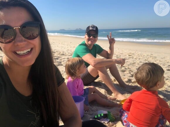 Thais Fersoza é casada com Michel Teló, com quem tem dois filhos