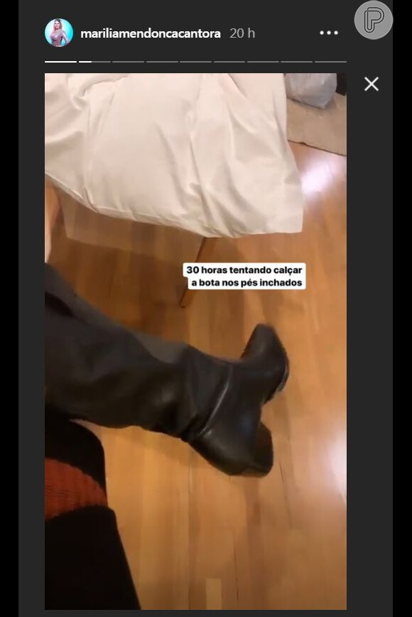 Marília Mendonça conta que demorou para conseguir calçar suas botas