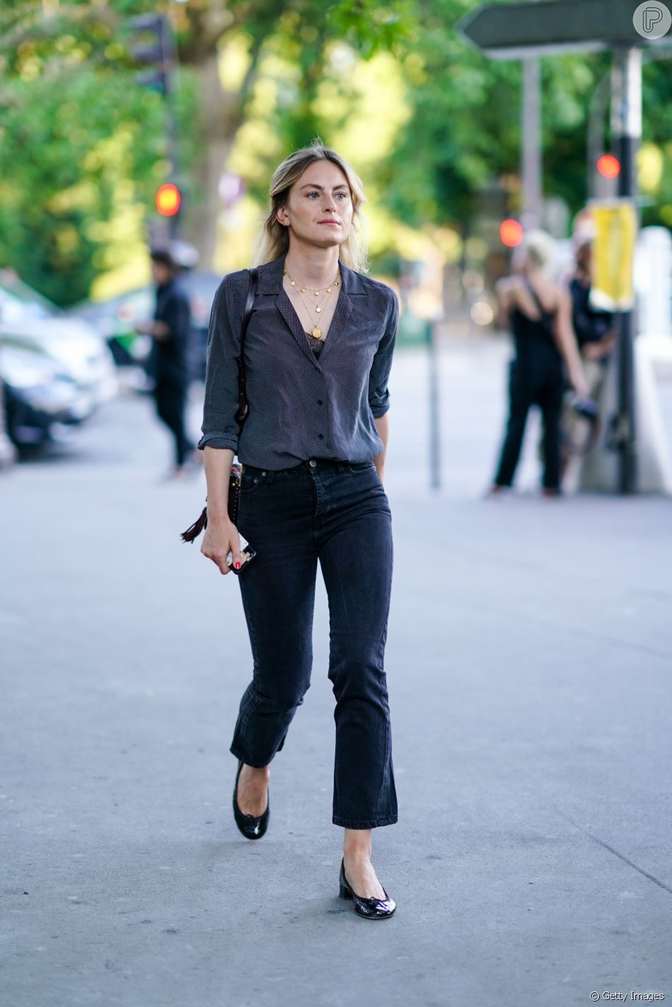 calça jeans corte reto