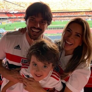 Patricia Abravanel também é mãe de Pedro, de 4 anos, fruto do casamento com Fabio Faria